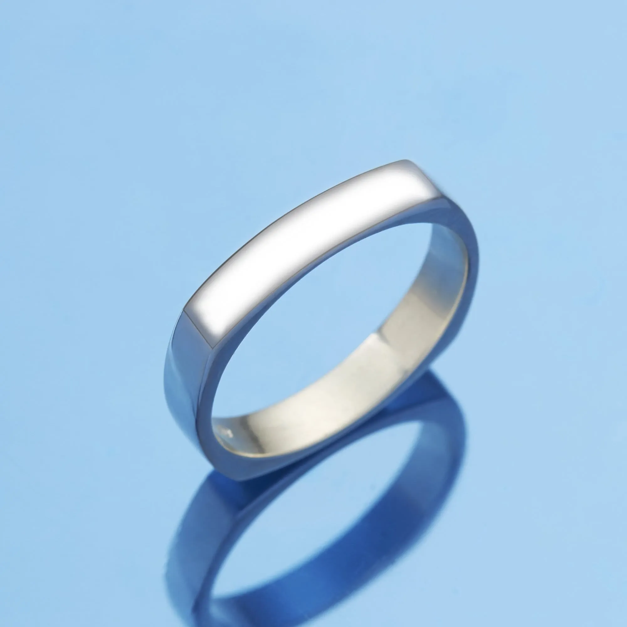 Classic Men Sterling Silver Ring