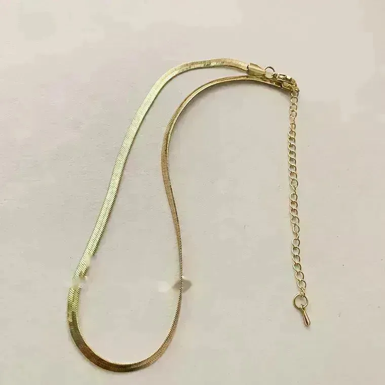 cold wind European and American Simple minimalist necklace women