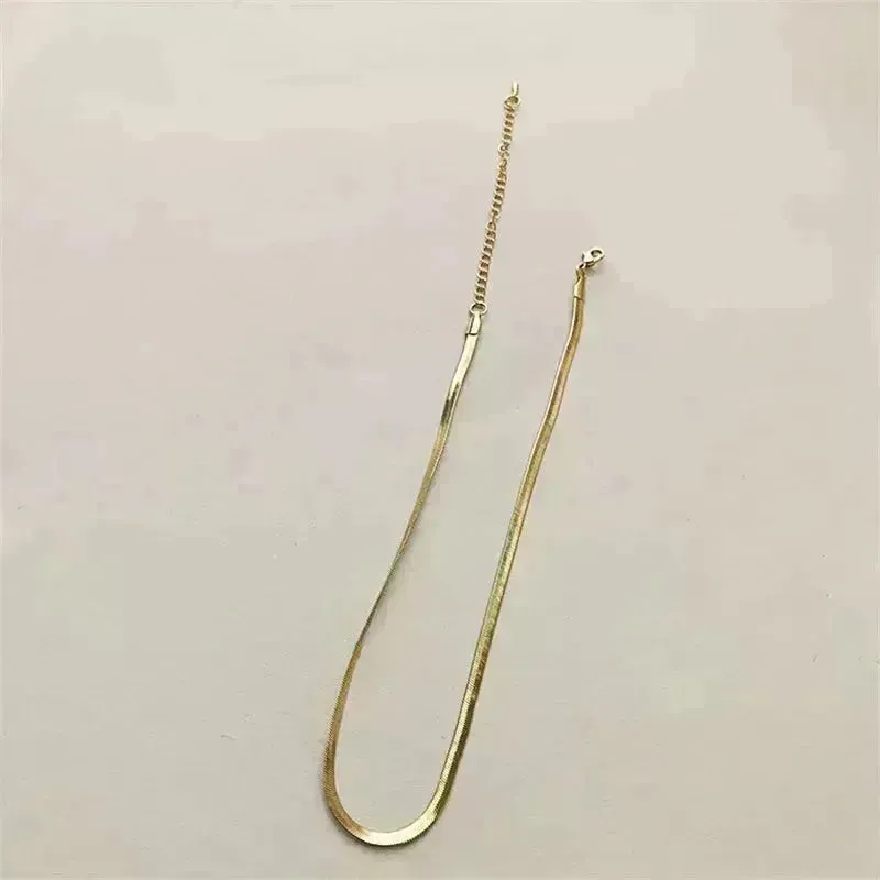 cold wind European and American Simple minimalist necklace women