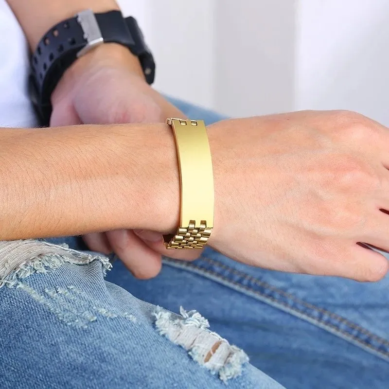 【Custom】Engraved Band Bracelet