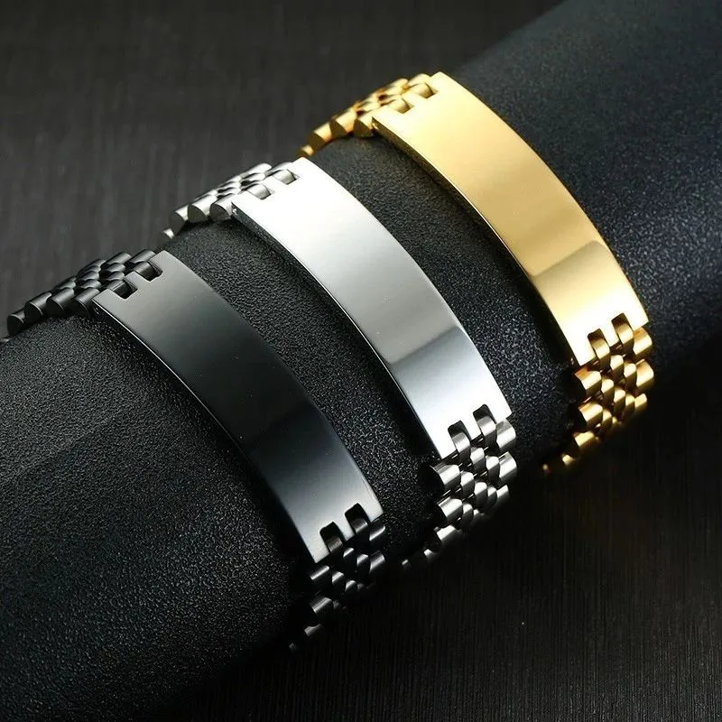 【Custom】Engraved Band Bracelet