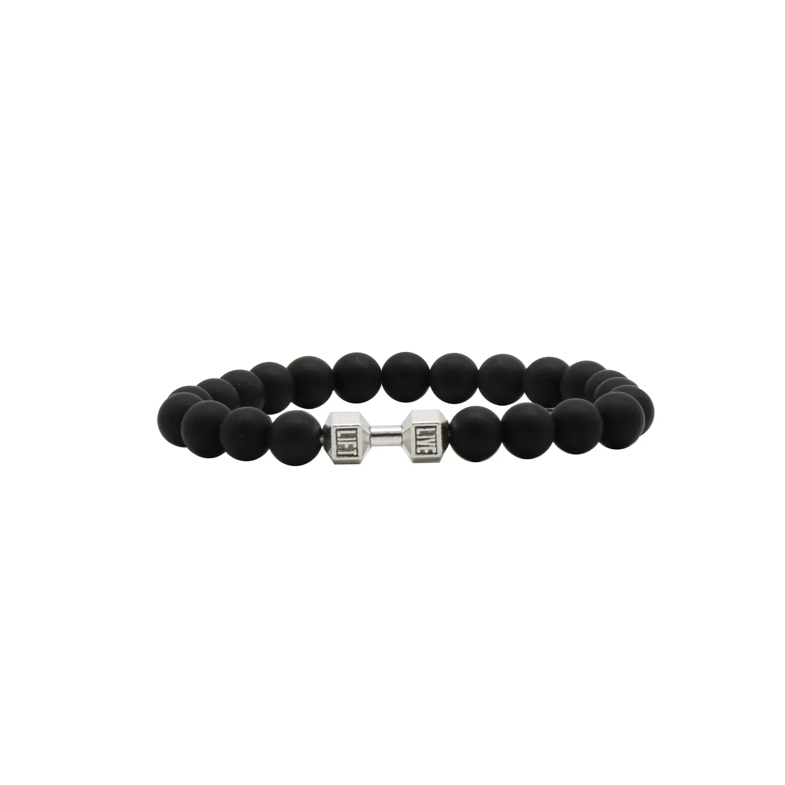 Damien Silver Men's Watch Bracelet Stack