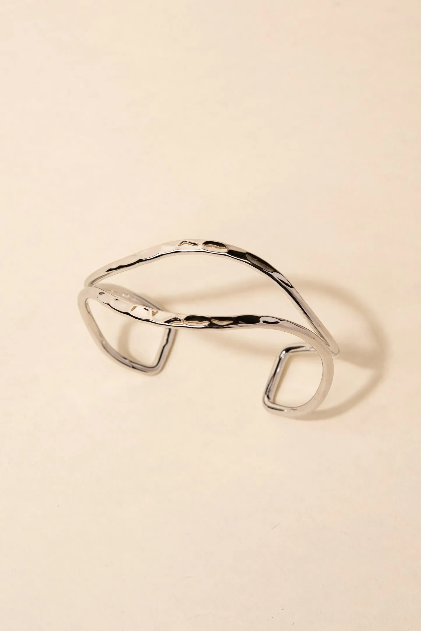 Delphine Open Eyelid Cuff Bracelet