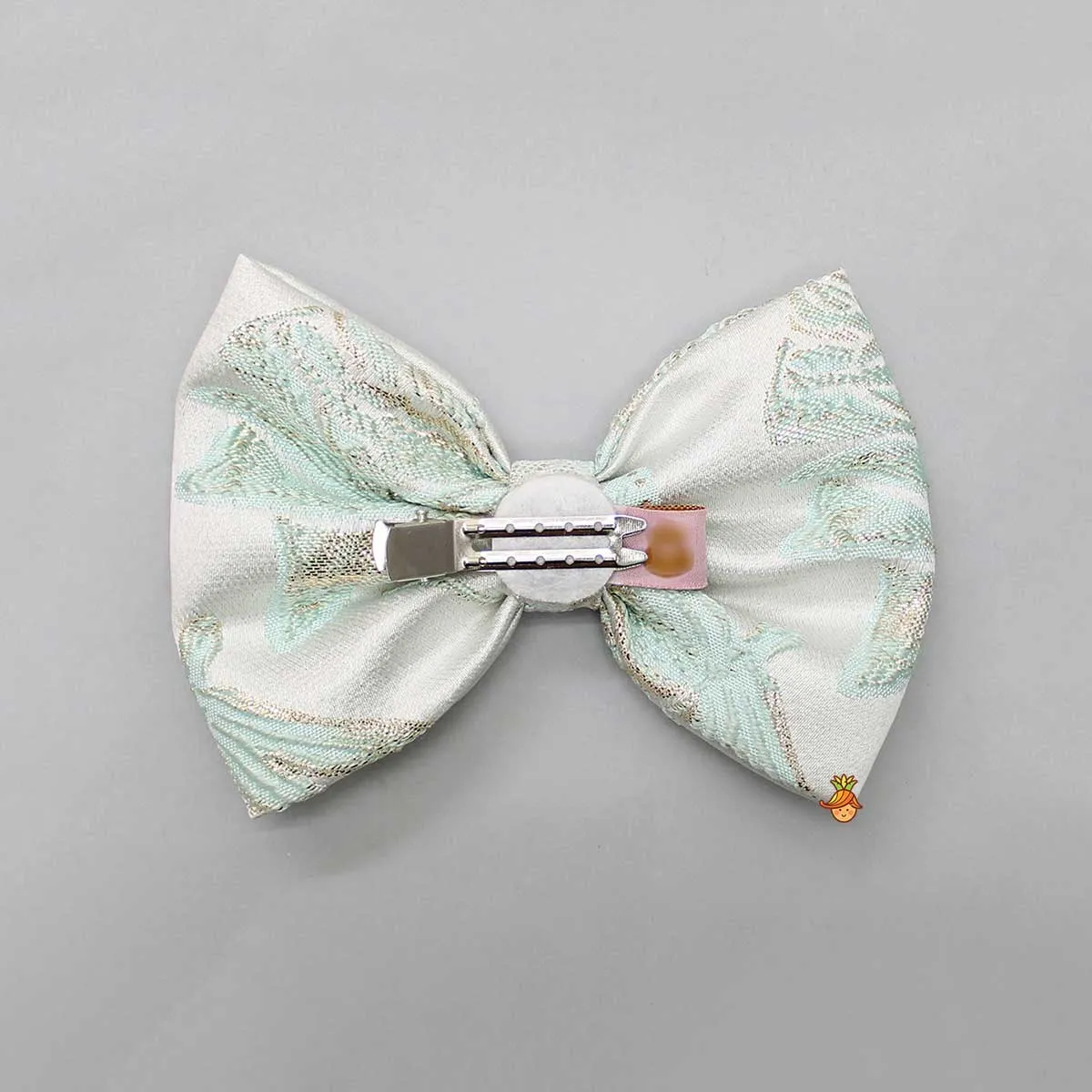 Elegant Embroidered Bowie Hair Clip