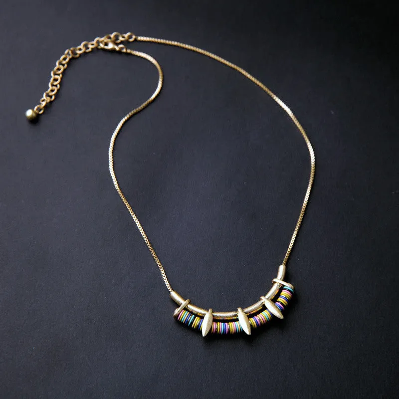 Exclusive Dazzle Color Copper Pendant Necklace Brand Designer New Bulgaria Jewelry