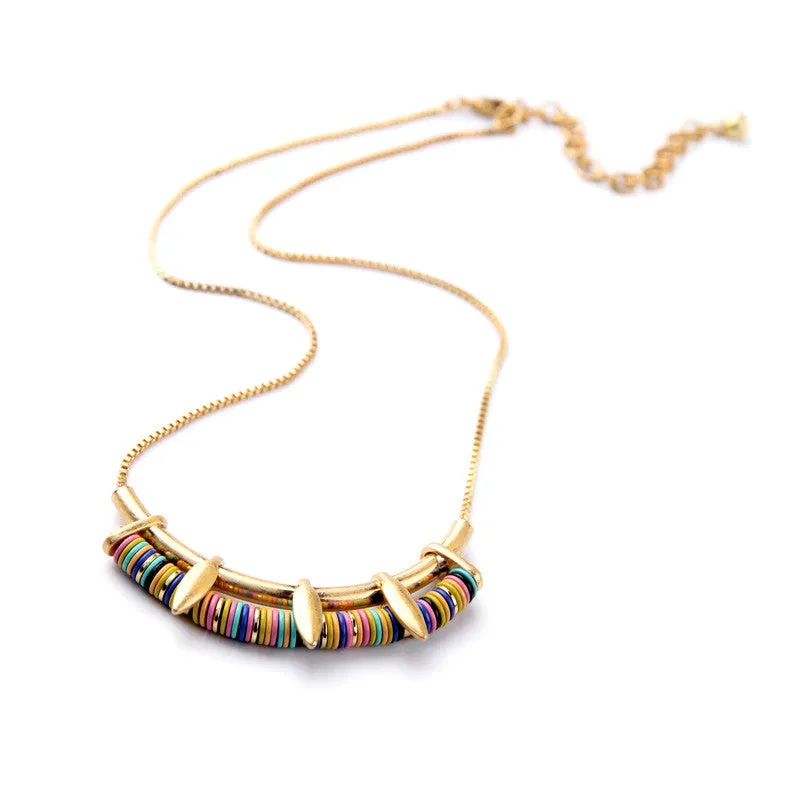 Exclusive Dazzle Color Copper Pendant Necklace Brand Designer New Bulgaria Jewelry