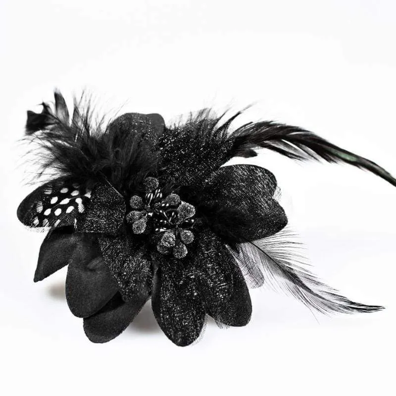 Flair for the Fantastic Black Hair Clip
