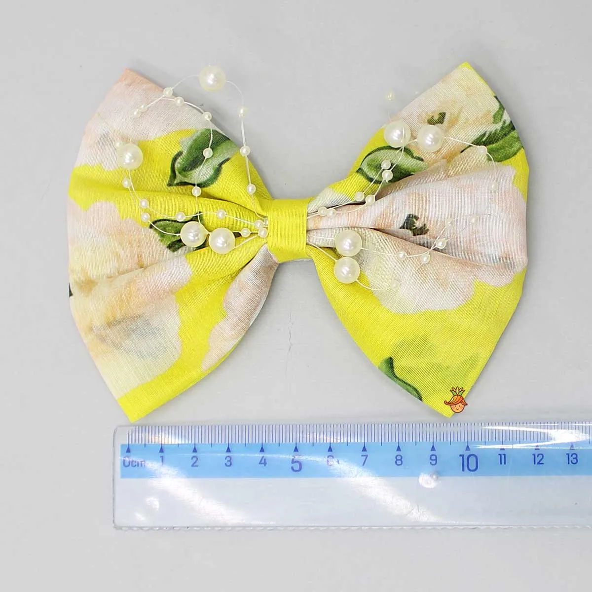 Floral Printed Bowie Hair Clip