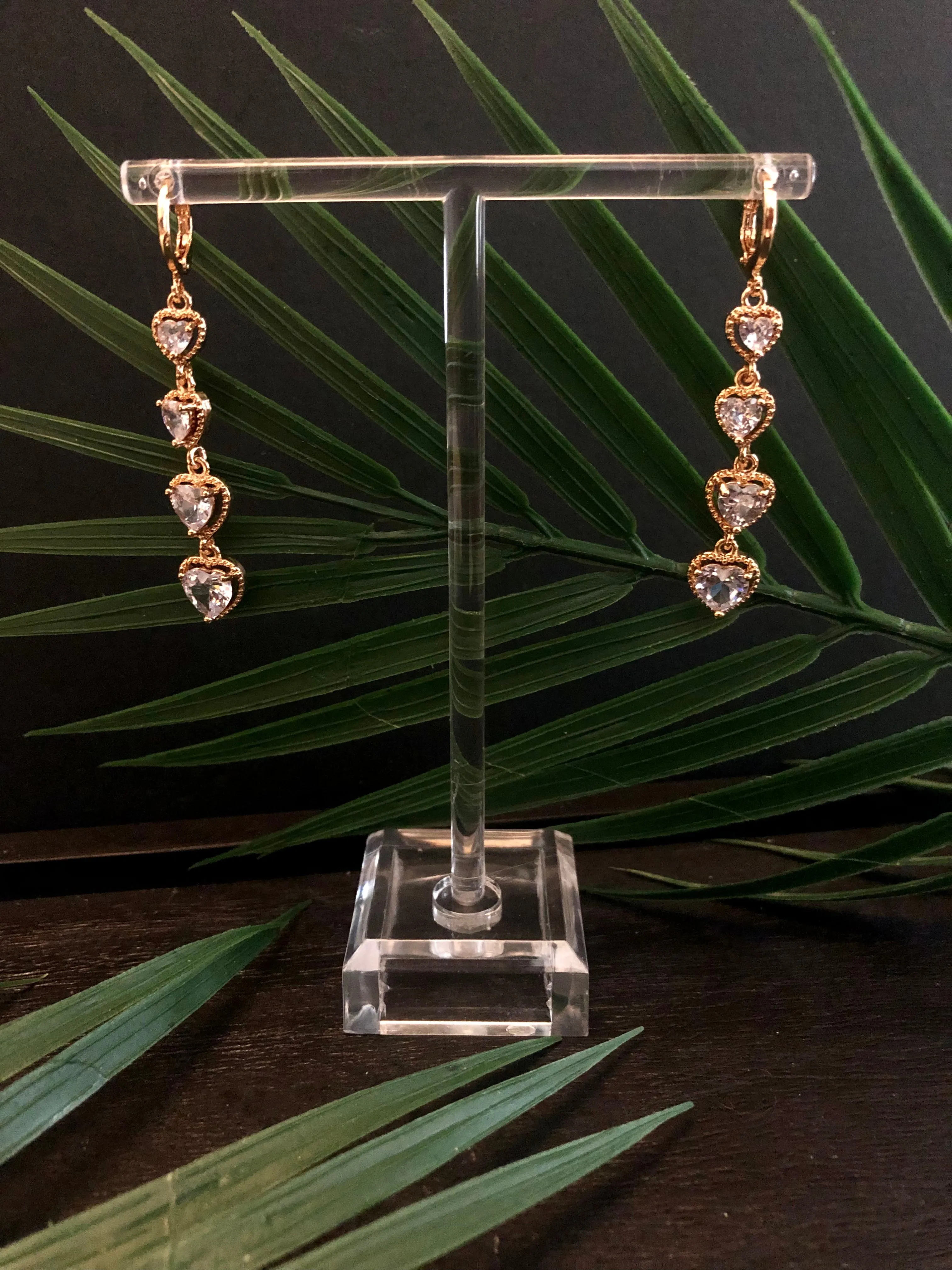 Gwendolyn Heart Earrings