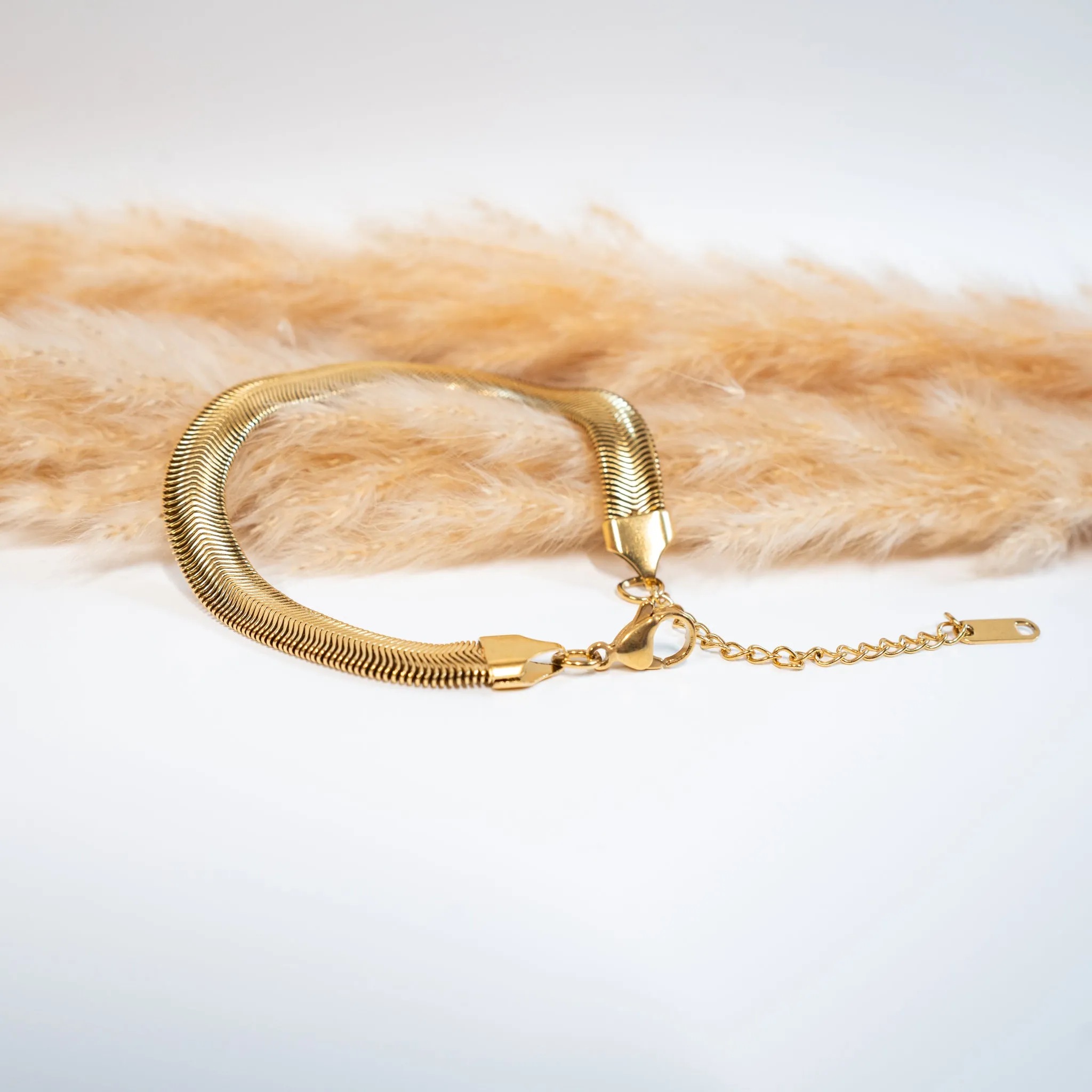 Herringbone Chain Bracelet
