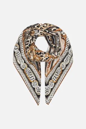 LARGE SQUARE SCARF MOSAIC MUSE