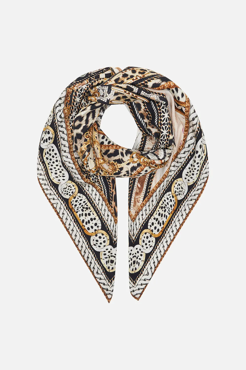 LARGE SQUARE SCARF MOSAIC MUSE