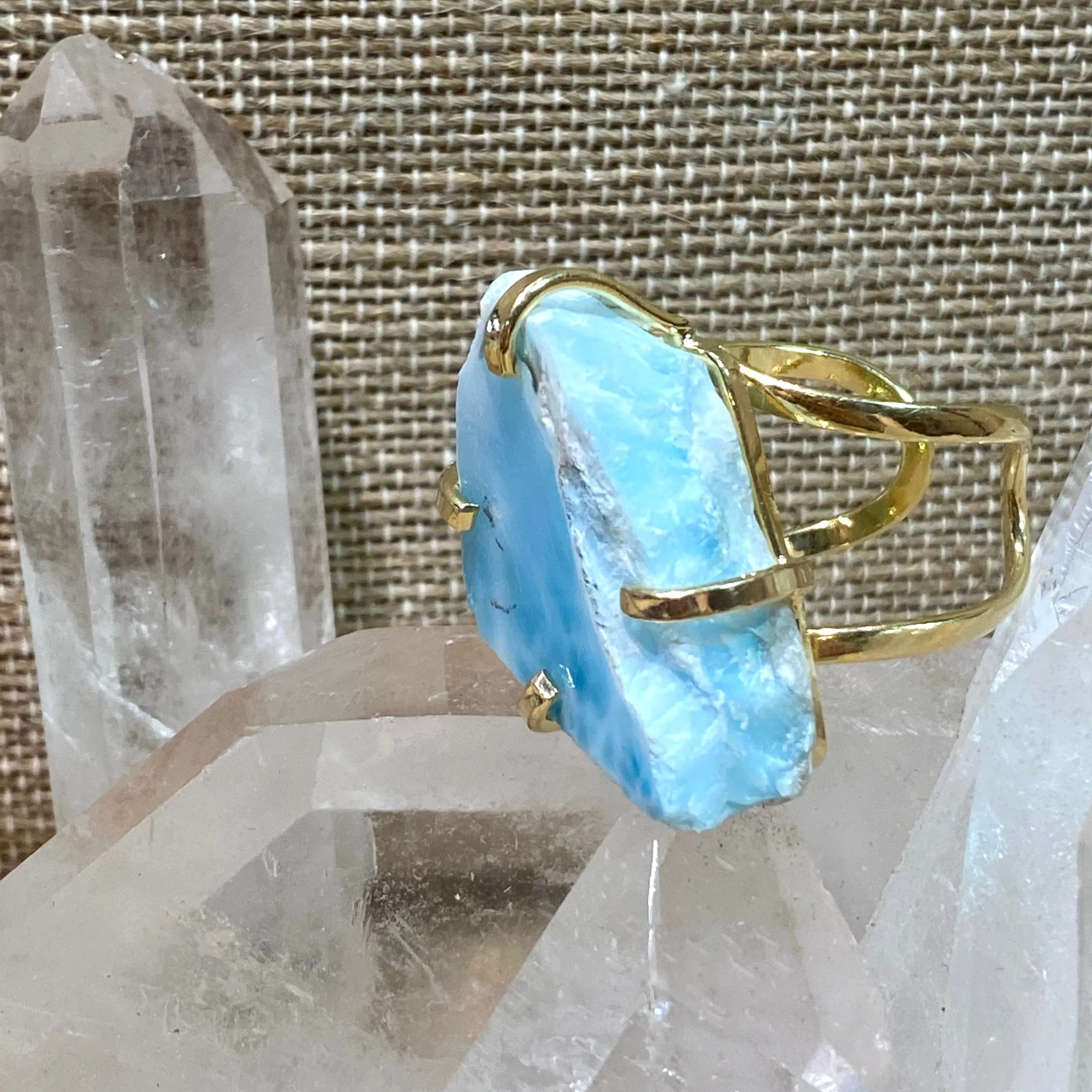 Larimar Ring #10
