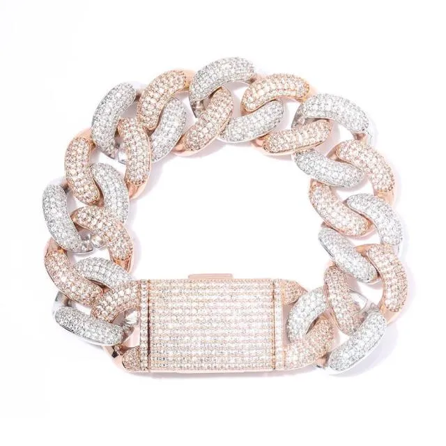 Miami Lock Clasp Cuban Link  Bracelet