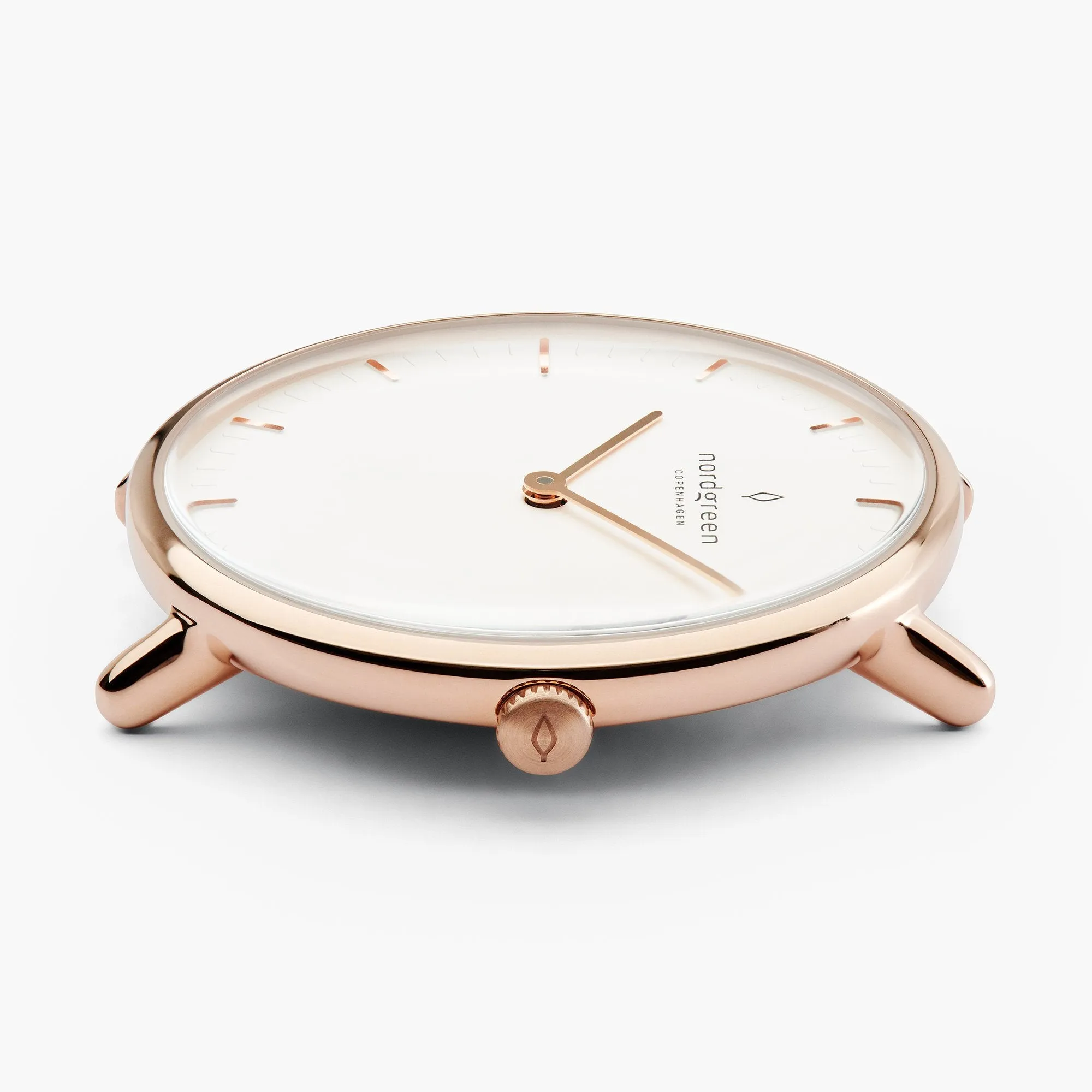 Native | White Dial - Pink Leather
