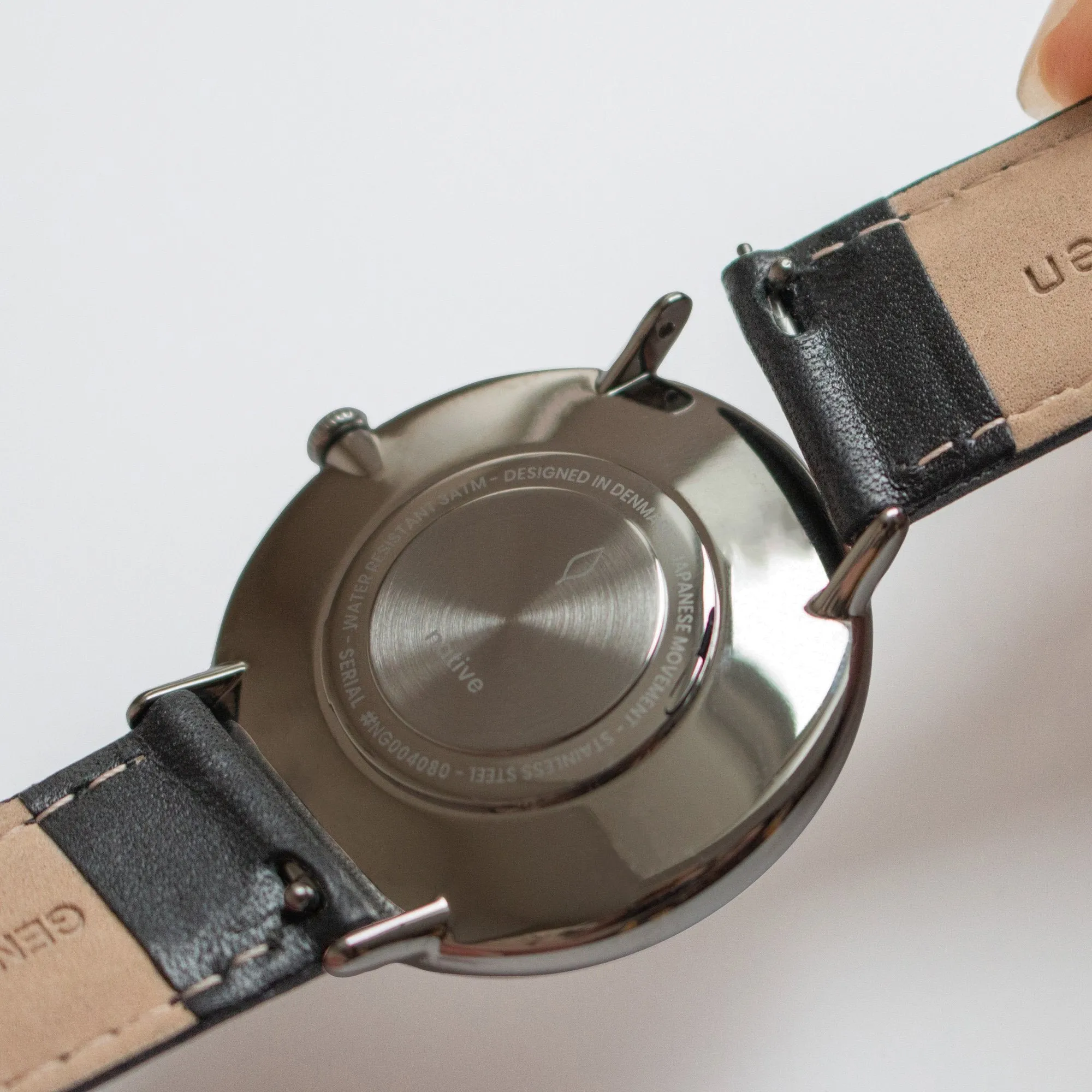 Native | White Dial - Pink Leather