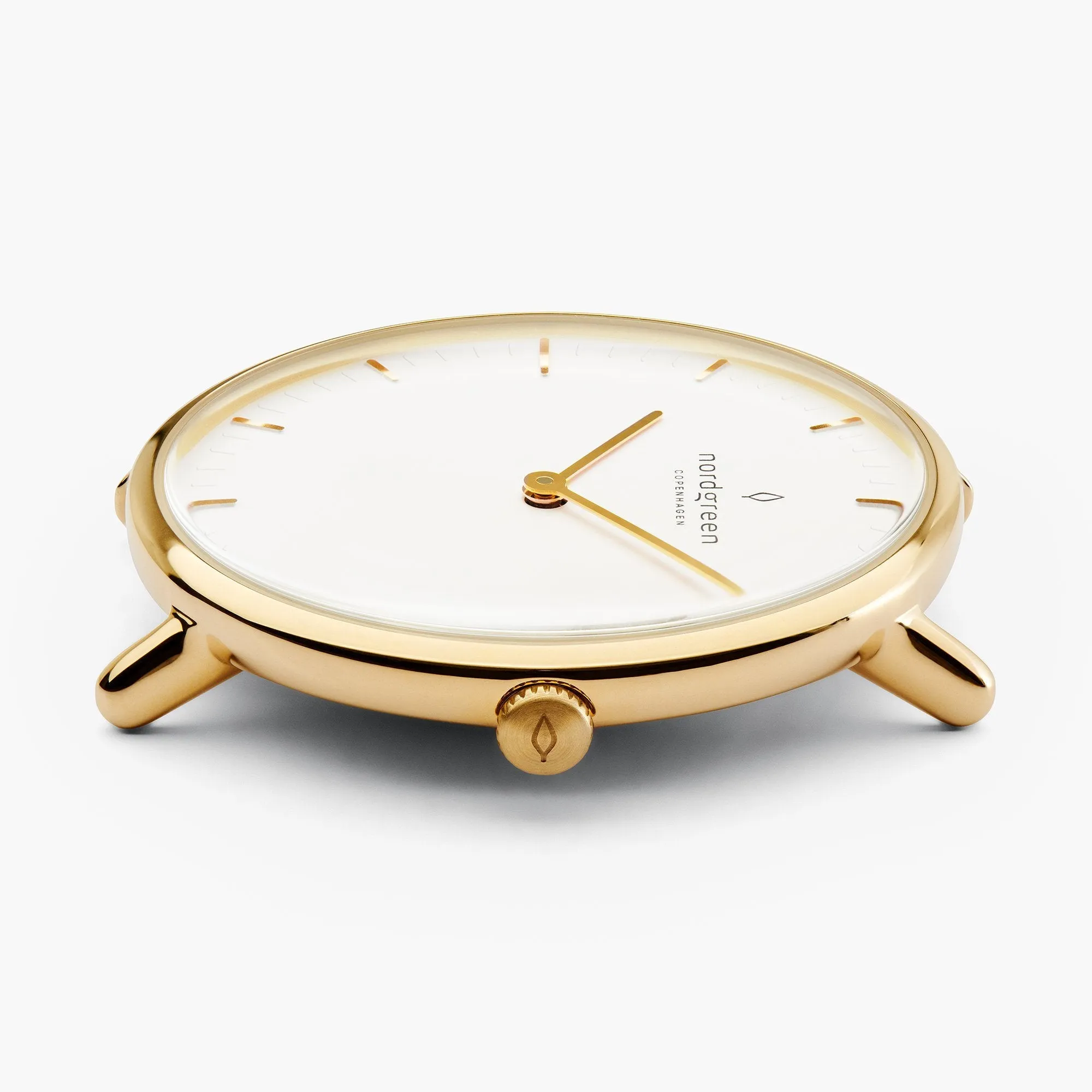 Native | White Dial - Pink Leather