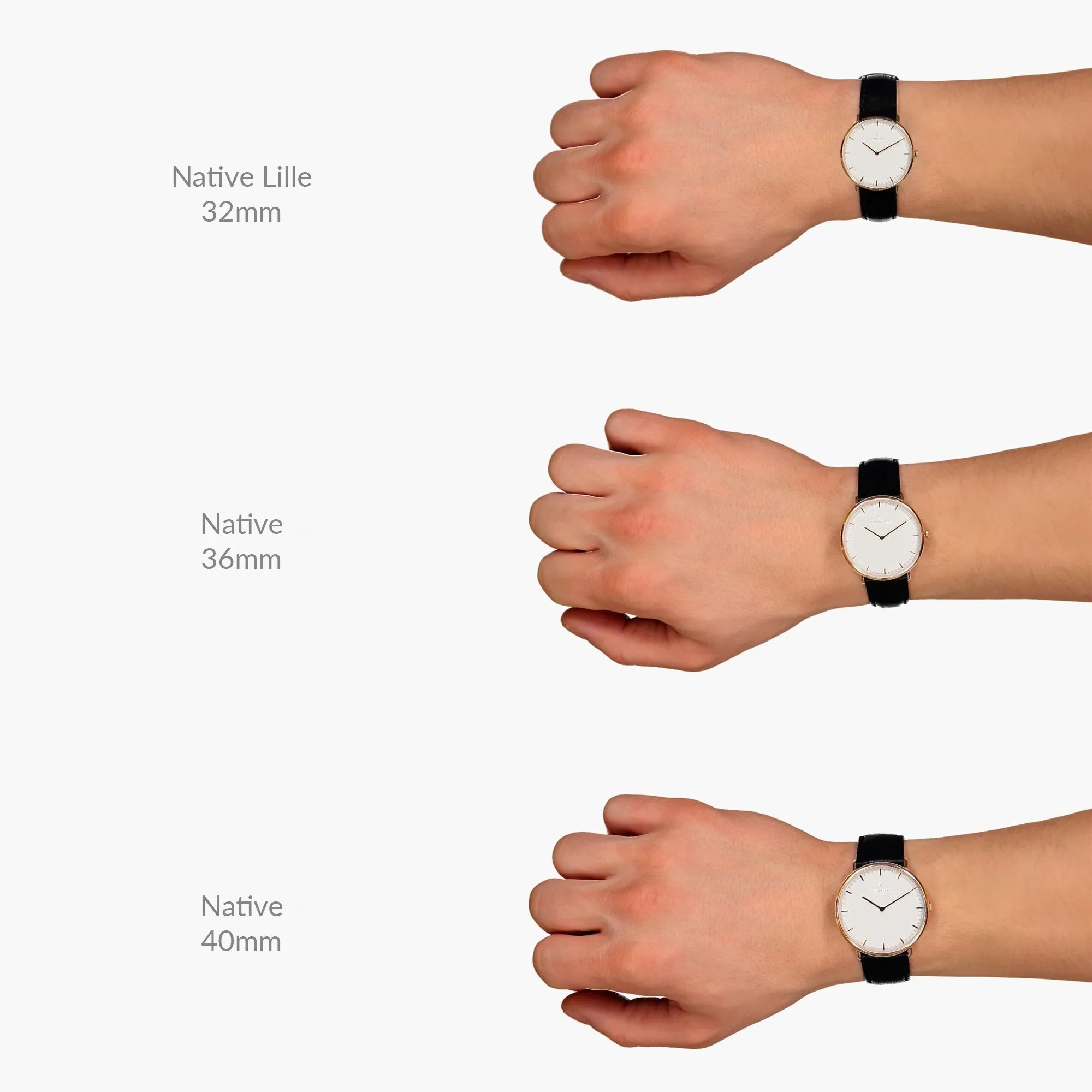 Native | White Dial - Pink Leather