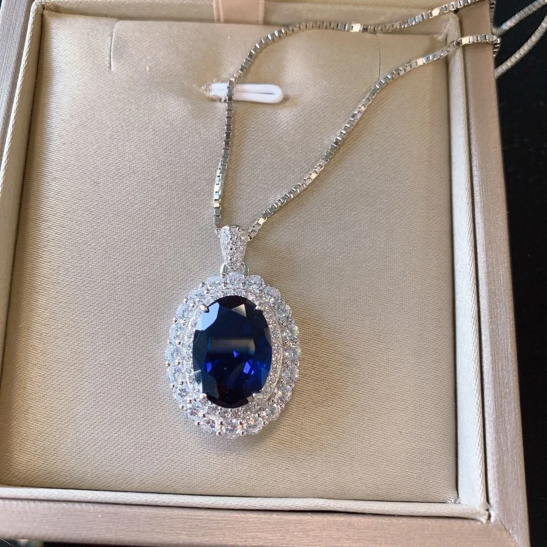 Oval cut Bridal Wedding Jewelry Set