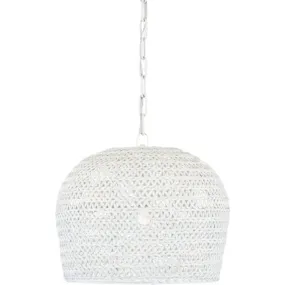 Piero White Pendant