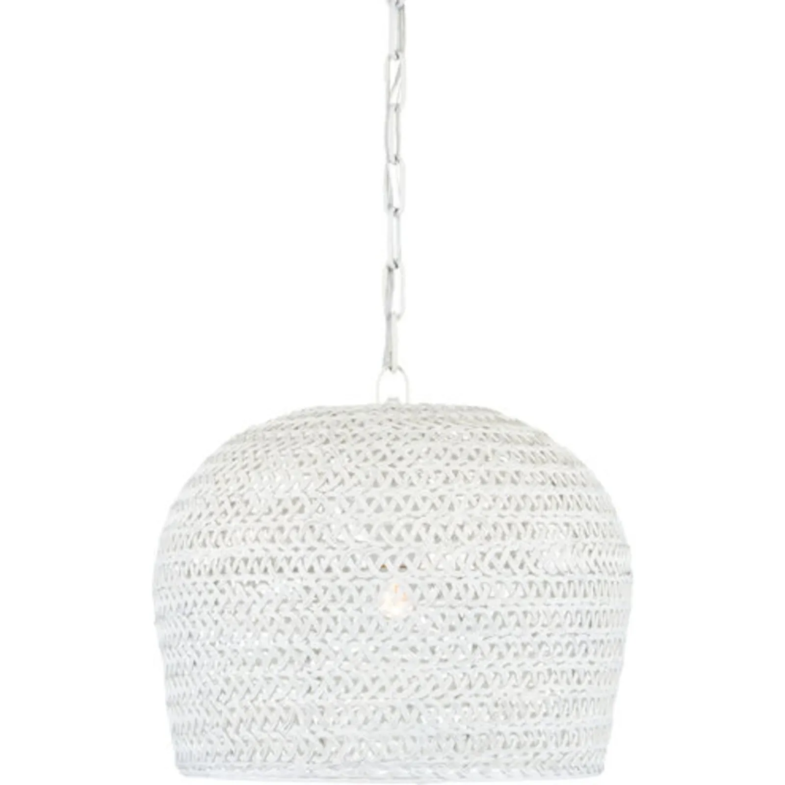 Piero White Pendant