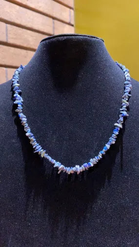 Sodalite Crystal Necklace