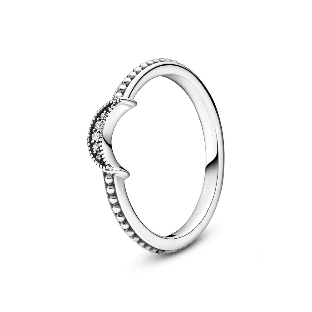 Stunning Sparkling Gemstone Ring - Elegant Silver or Gold Band, Perfect for Anytime Wear