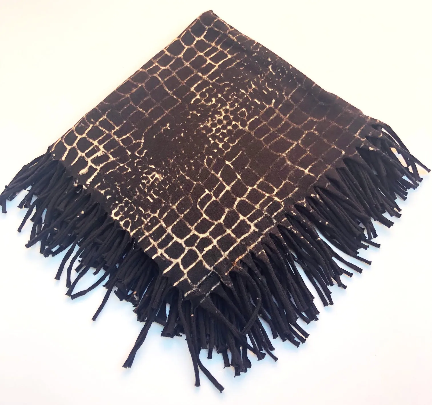 SWEET VIRTUES-Morality Cotton Jersey Bandana Scarf
