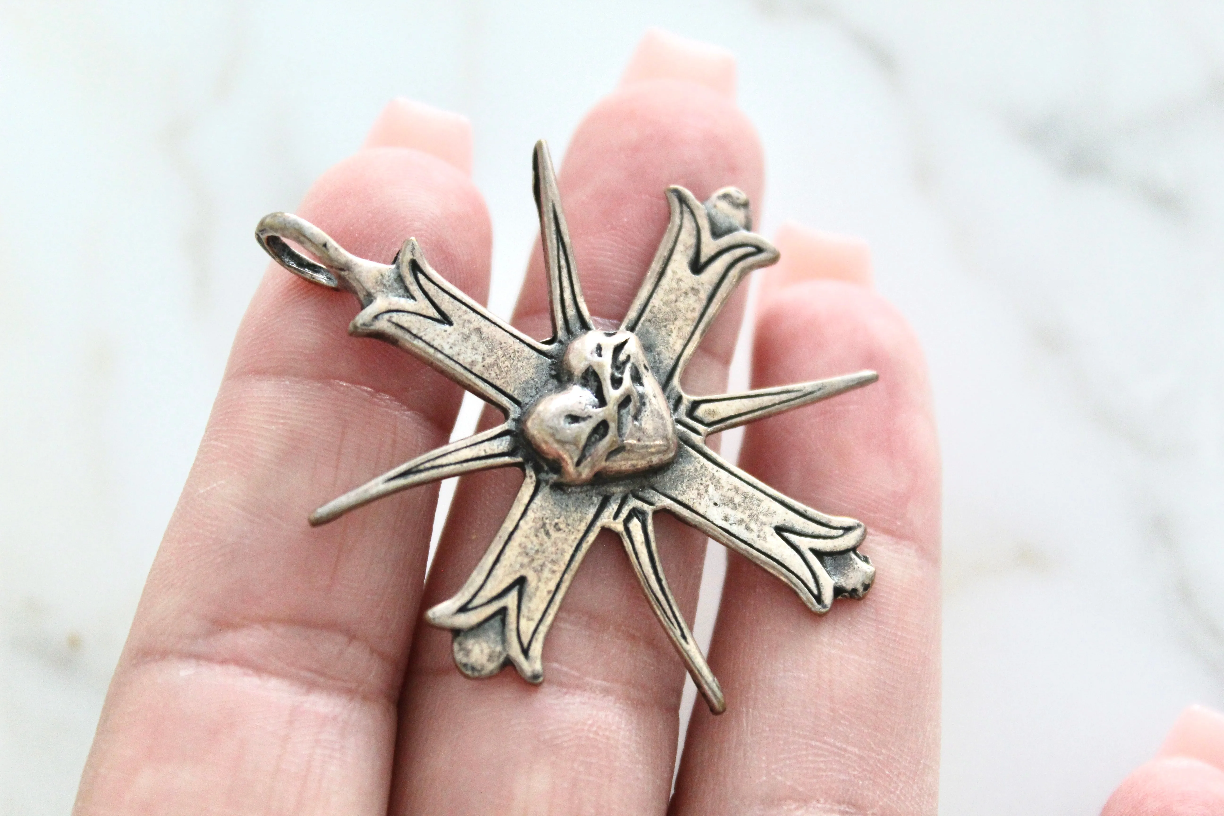 The Little Sacred Heart® Cross Pendant